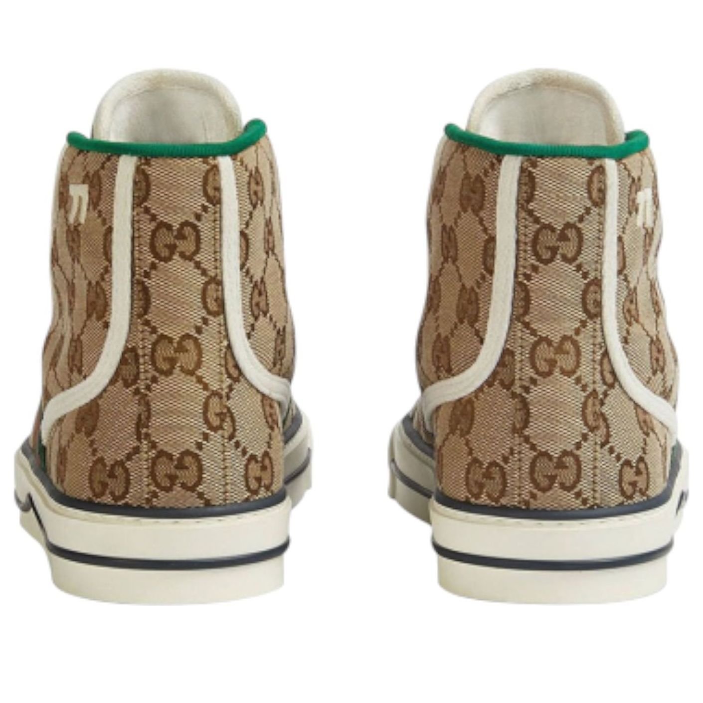 (WMNS) Gucci Tennis 1977 High Top GG 'White Red Green' 627838-HVK70-9765