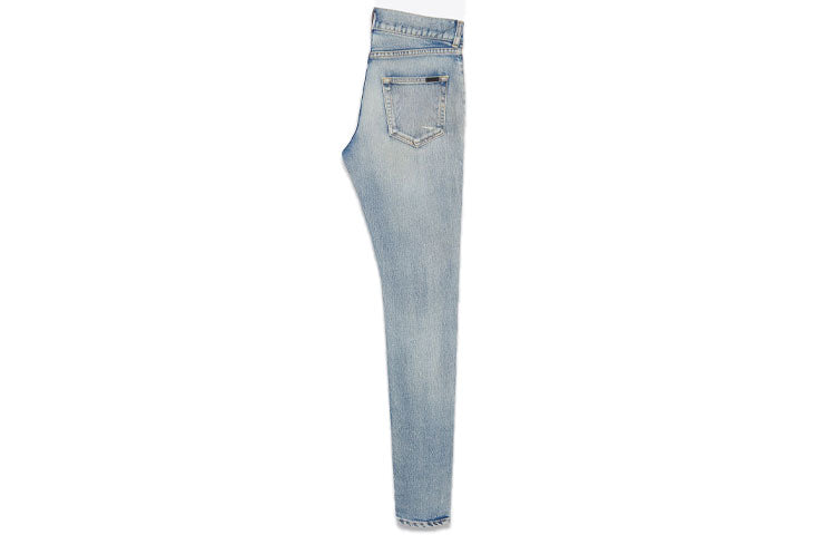 SAINT LAURENT Skinny 5 Pocket Low Denim Jeans