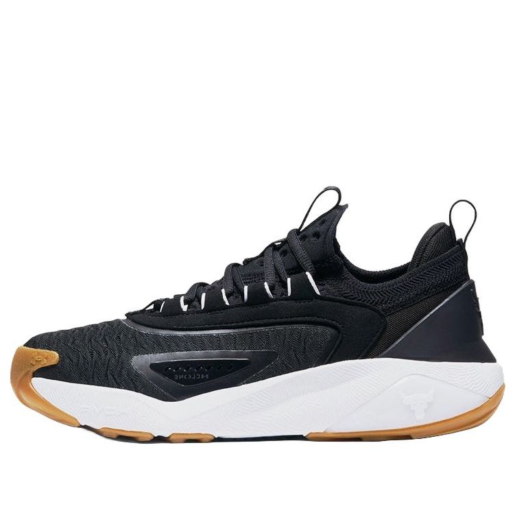 (WMNS) Under Armour Project Rock 7 'Black White Gum' 3027601-001