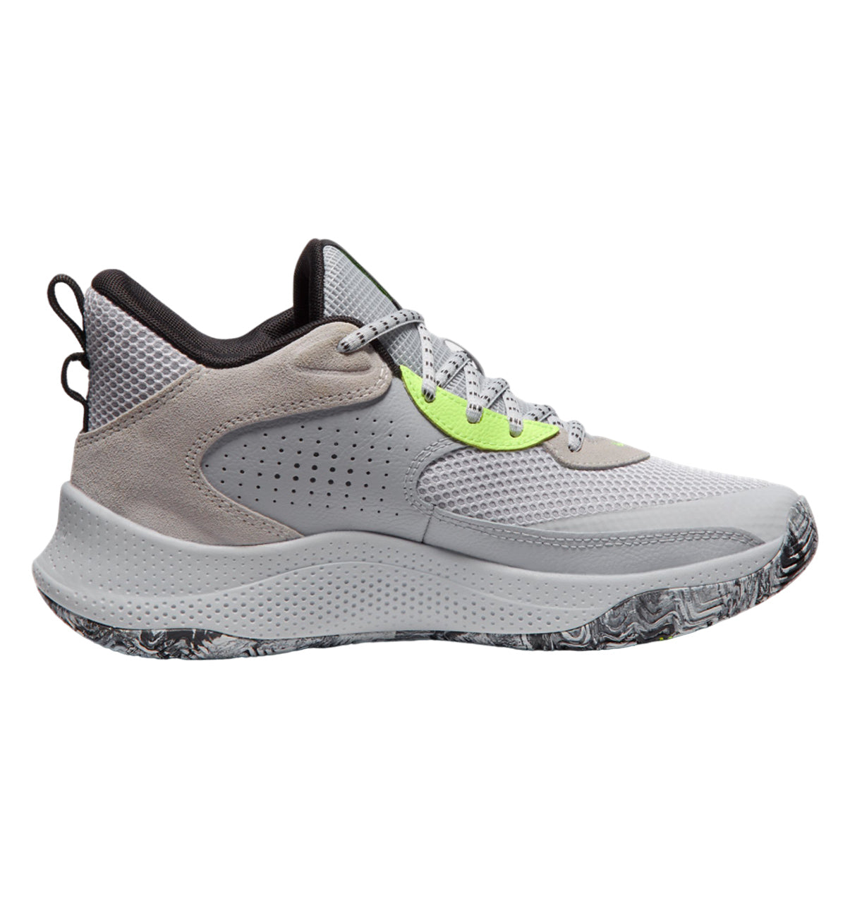 Under Armour Curry 3Z 24 Suede 'Halo Grey Black' 3028191-100