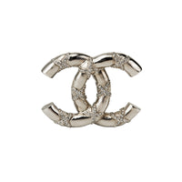 CHANEL Brooches Unisex Silver