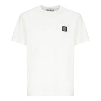 STONE ISLAND 2100027 60/2 Slim-Fit T-Shirt 'White' L1S1521000-27S0013-V0001