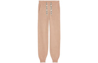 CELINE Knitted Sweatpants Women's Camel