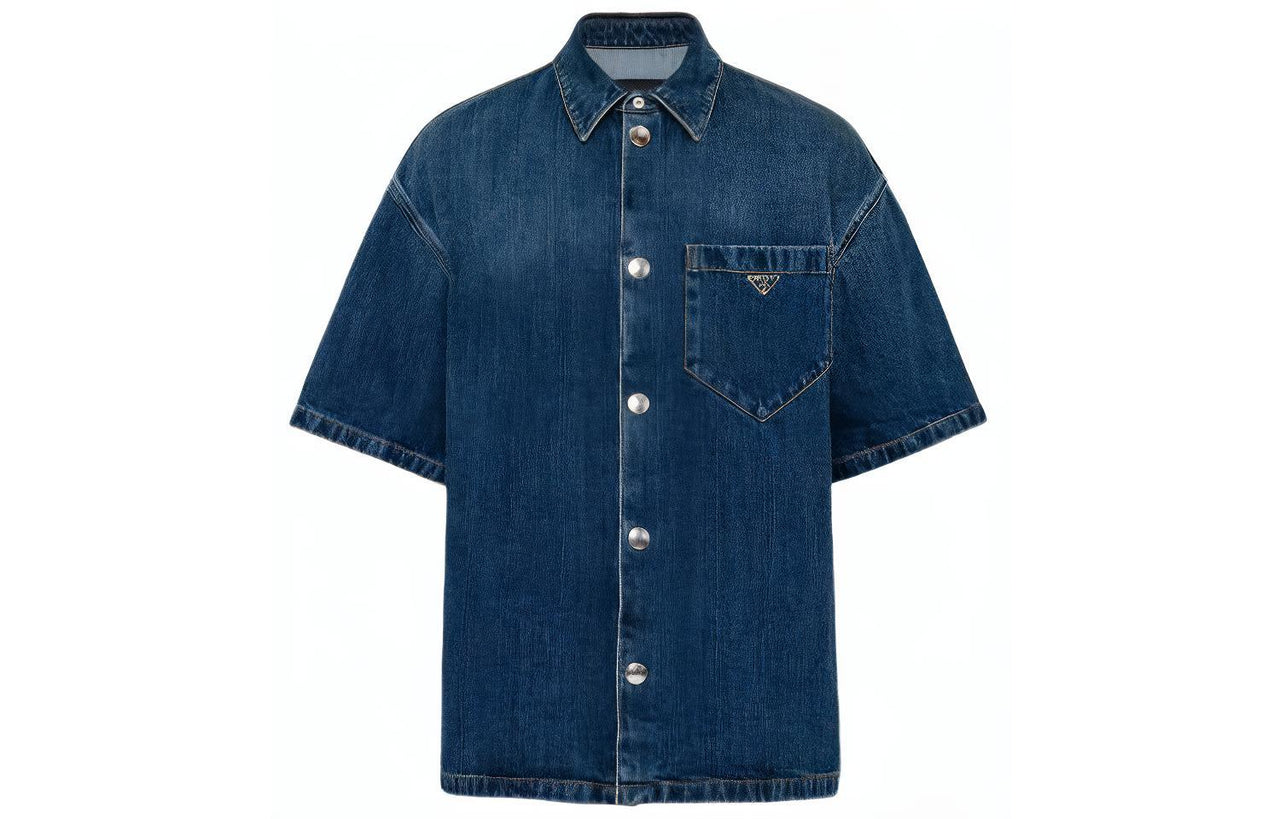 PRADA Shirts Men Marine