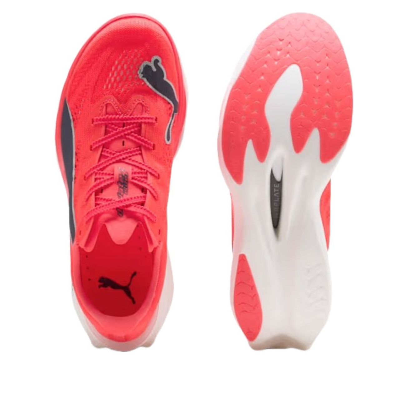 (WMNS) PUMA Deviate Nitro Elite 4 'Ultra Red Inky Depths White' 312128-07