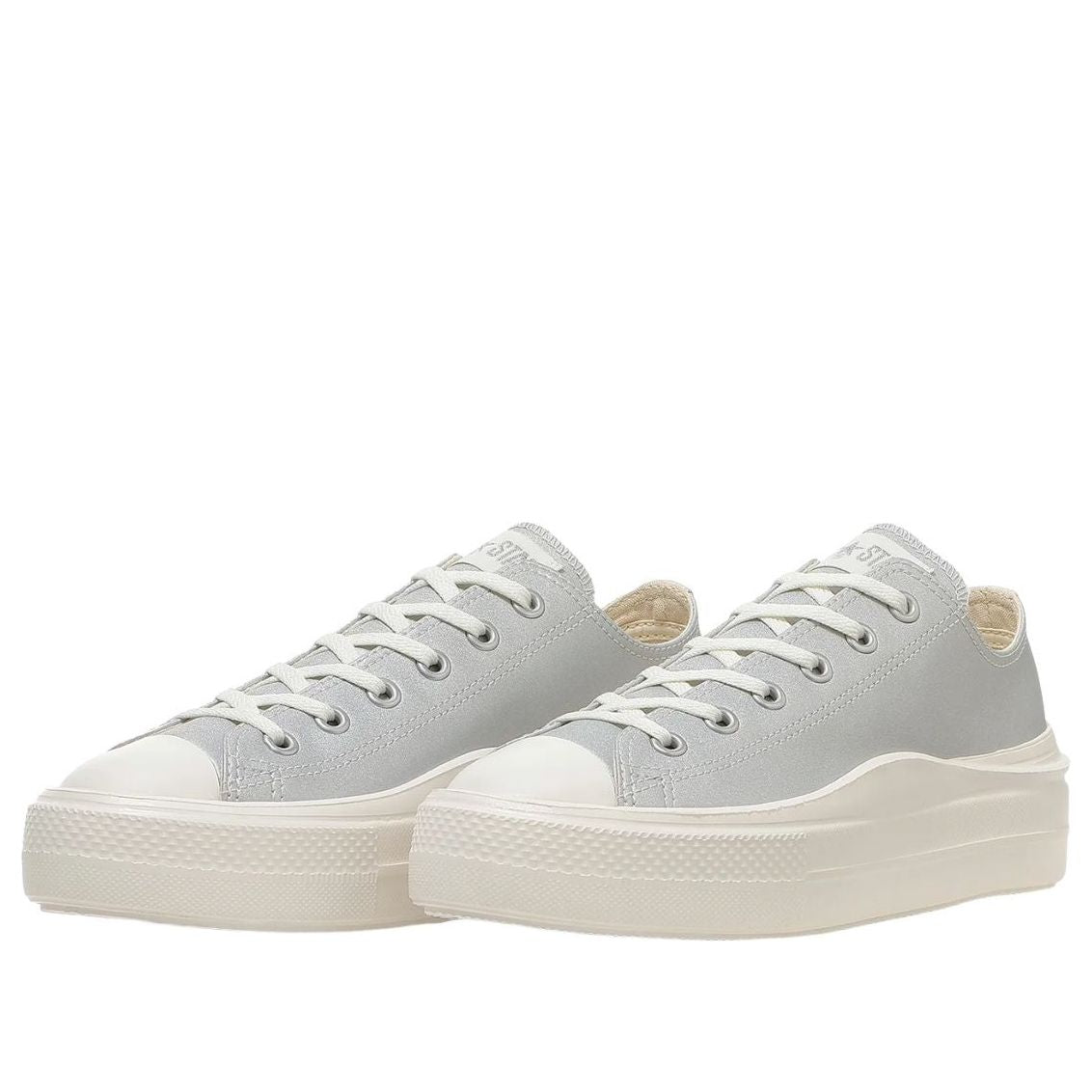 (WMNS) Converse All Star Light PLTS 2 MT OX 'Silver' 31317041