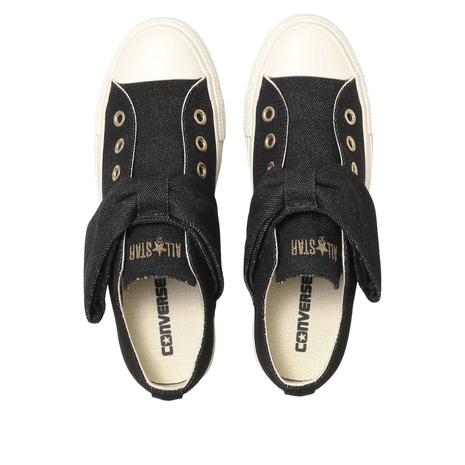 (WMNS) Converse All Star Ribbonstrap DM OX 'Black' 31317520