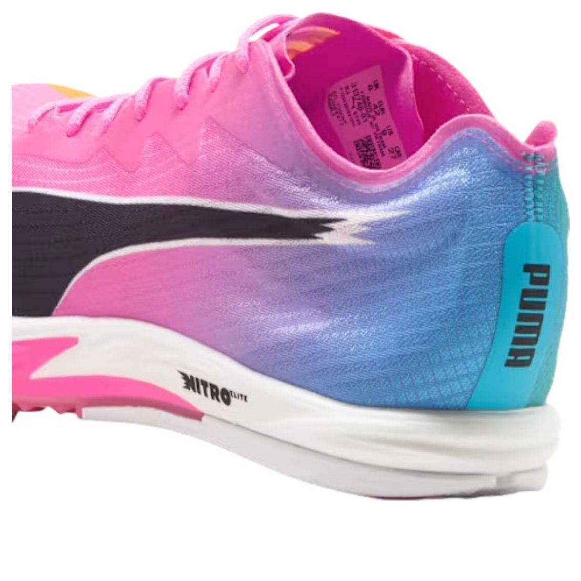 PUMA Long Distance Nitro Elite 3 'Poison Pink Sun Stream Bright Aqua' 313748-01