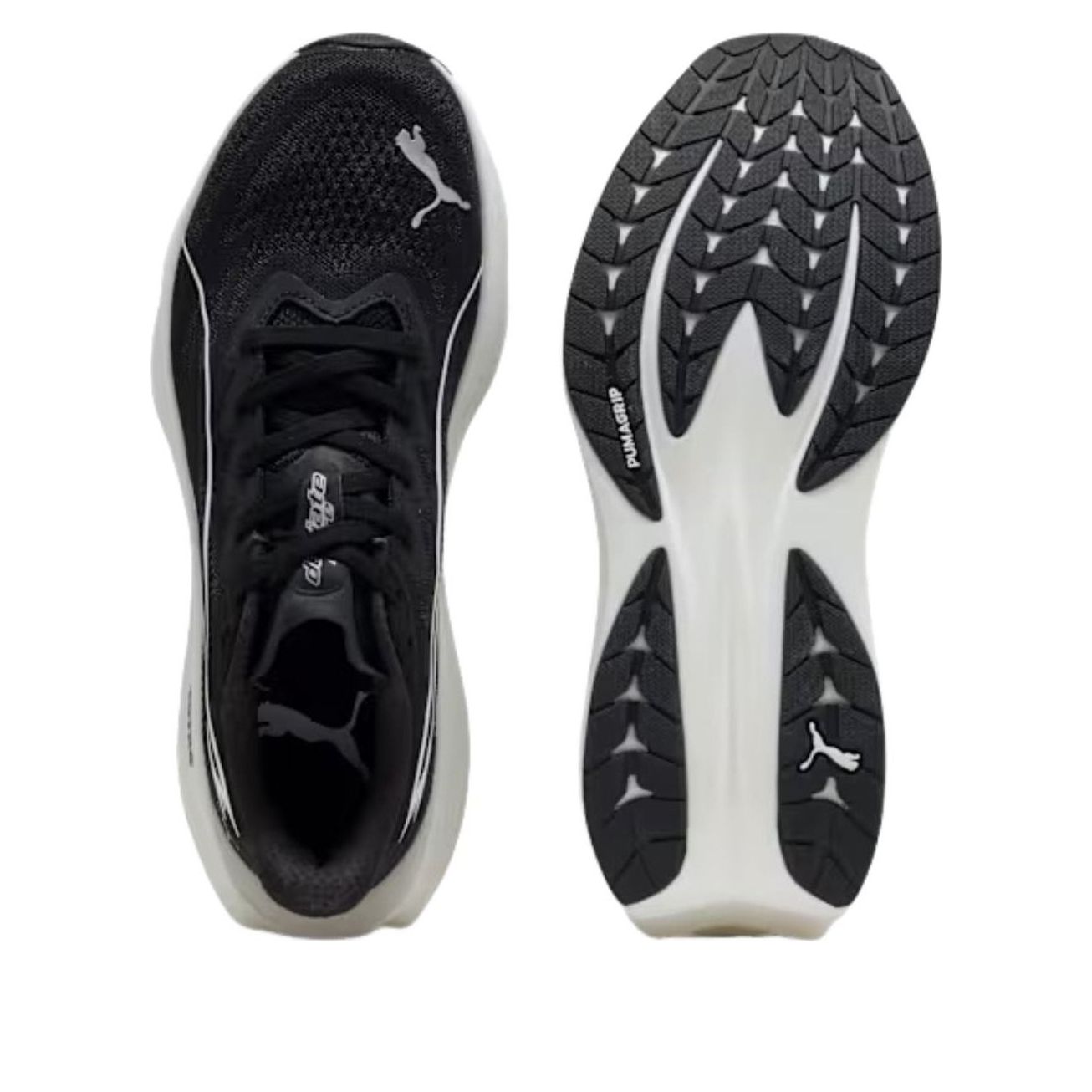 (WMNS) PUMA Deviate Pure Nitro 'Black Silver' 313905-02