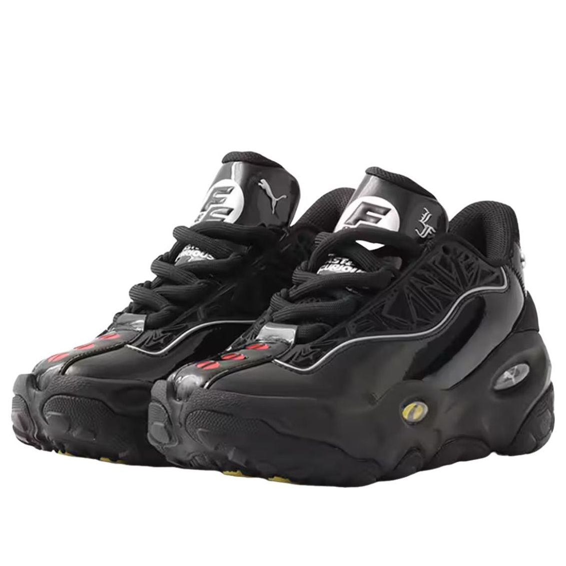 PUMA x Fast & Furious La France RNR Charger 'Black Bright Mango' 314033-01