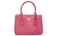 PRADA Galleria Killer Bag Lizard Skin Shoulder Bag Crossbody Bag Handbag Mini Women's Pink