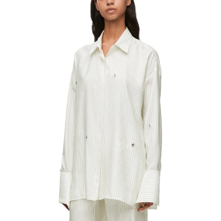 LOEWE X Suna Fujita Pinstripe Shirt
