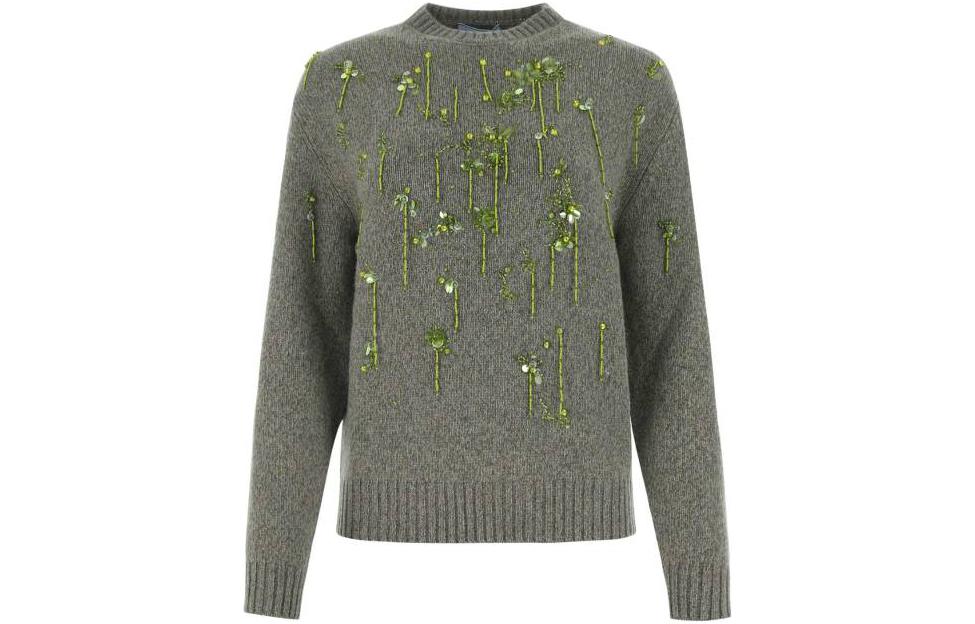 PRADA FW22 Sweater Women's Olive Green