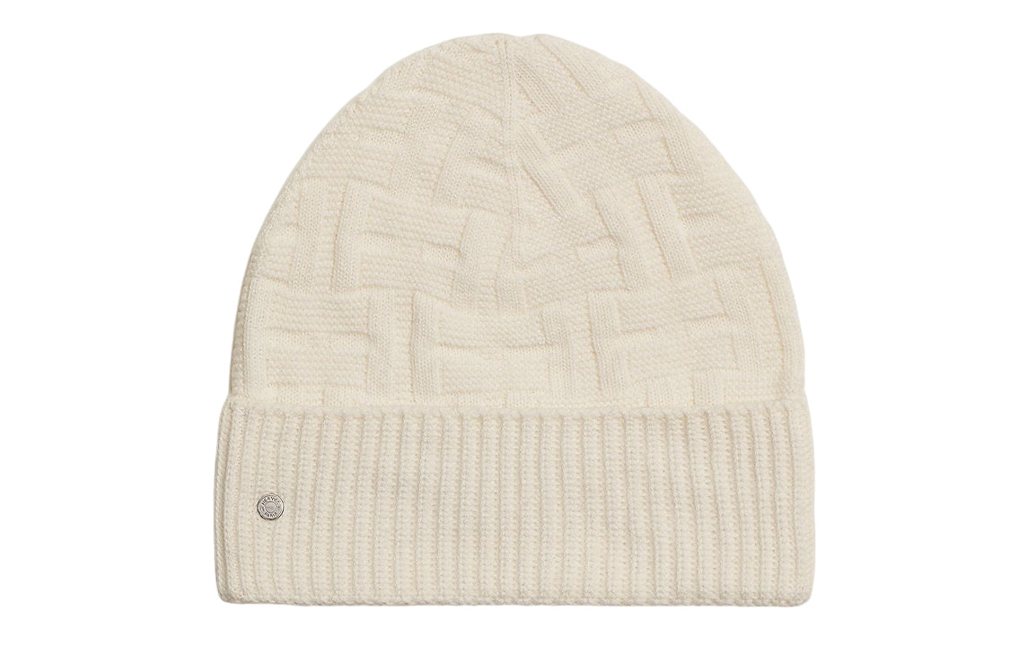 HERMES Beanies Women's Beige