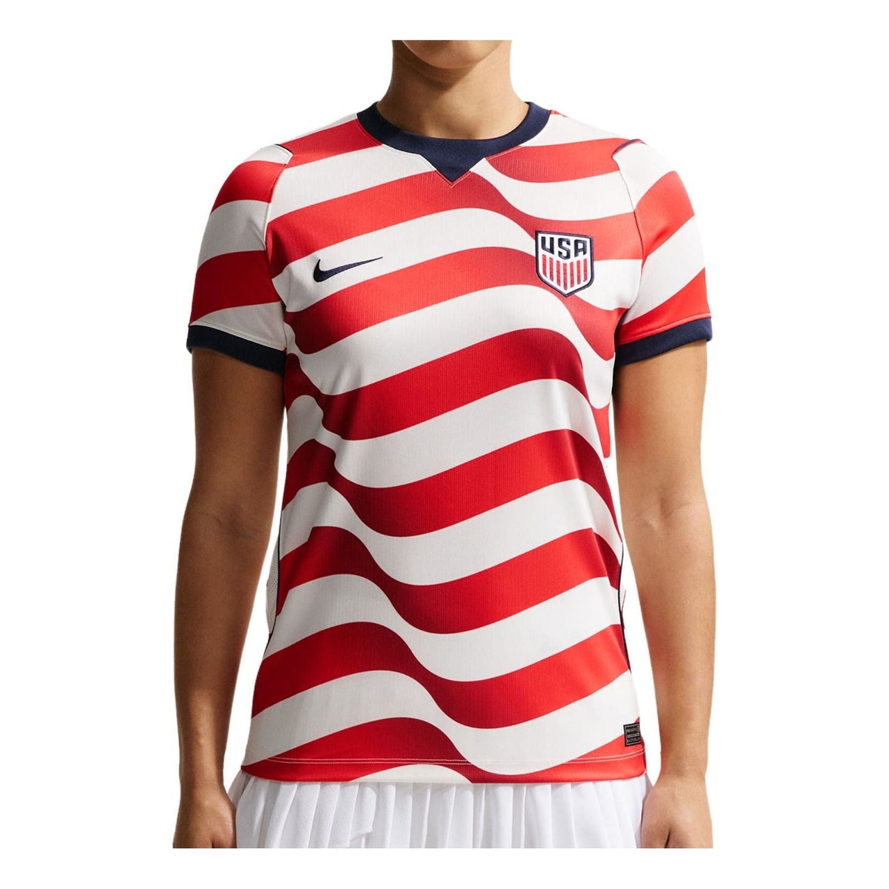 (WMNS) Nike USMNT 2026 Stadium Home Dri-FIT Replica Jersey 'Sail Midnight Navy' IB4569-133