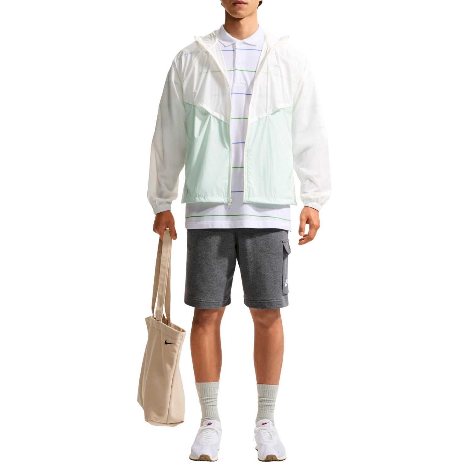 Nike Windrunner Full-Zip UV Jacket 'Sail Barely Green' IO9628-133