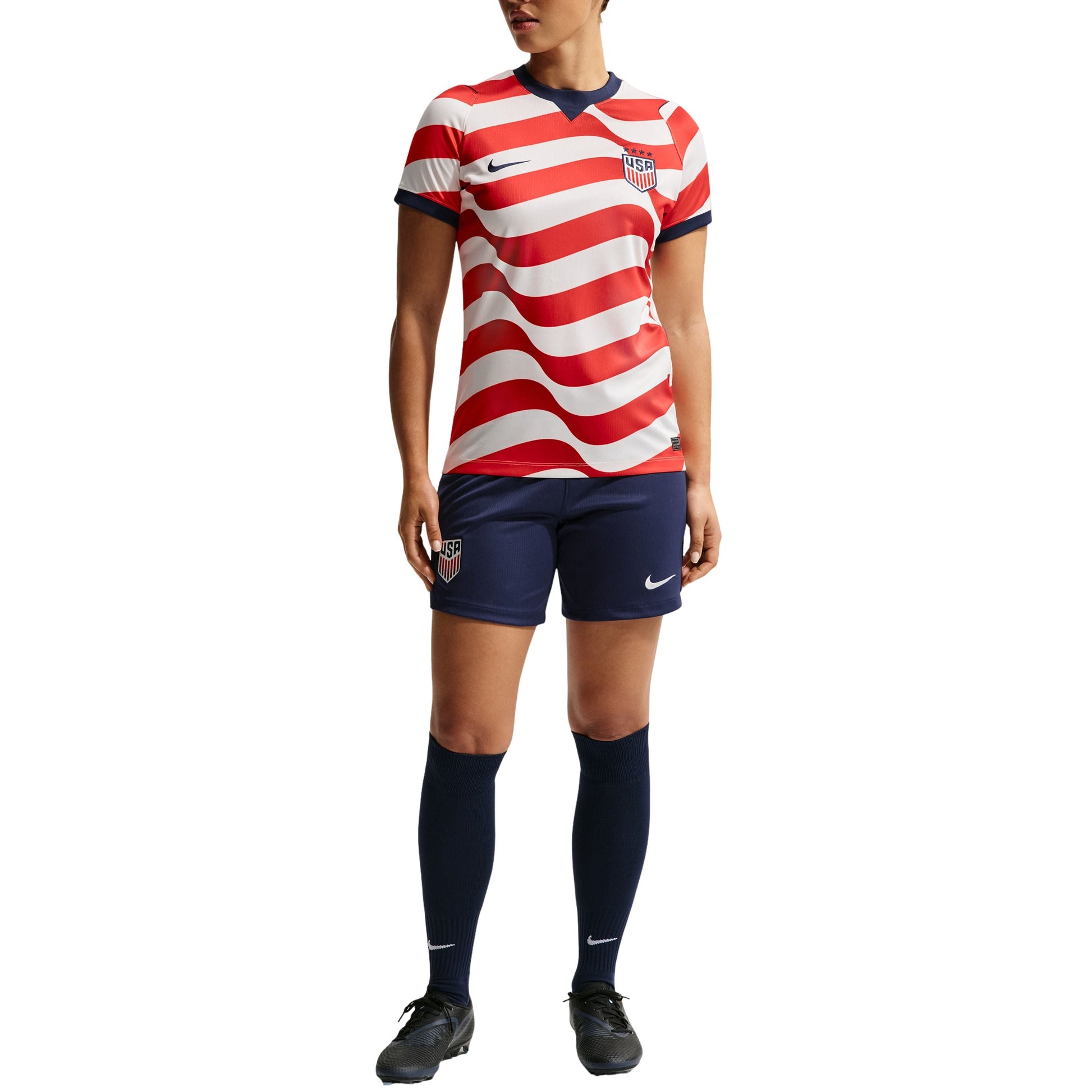 (WMNS) Nike USWNT 2026 Stadium Home Dri-FIT Replica Jersey 'Sail Midnight Navy' IB4569-134