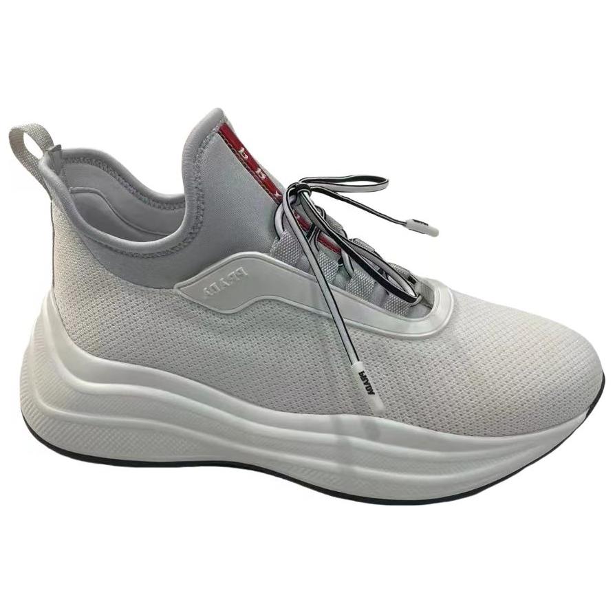 PRADA Neoprene Logo White Women's