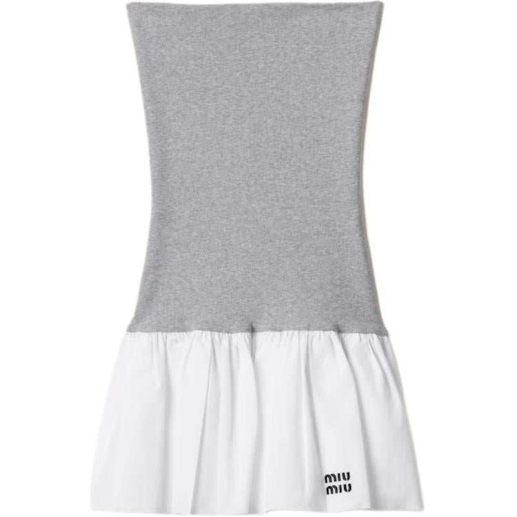 MIU MIU SS25 Sleeveless Dress Women's Multicolor