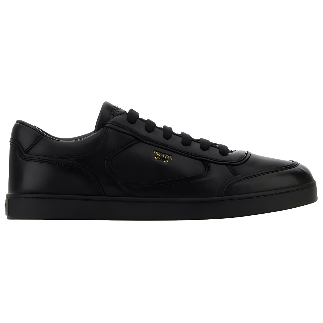 PRADA Low Top Skateboard Shoes Men's Black