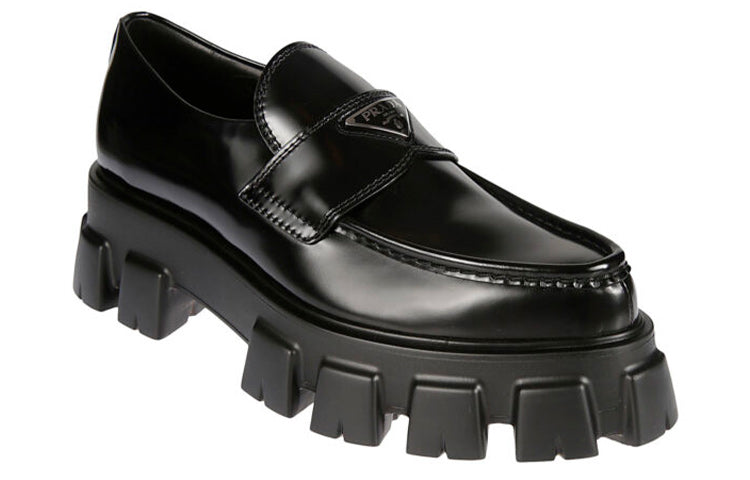 PRADA Monolith Platform Shoes Men's Black