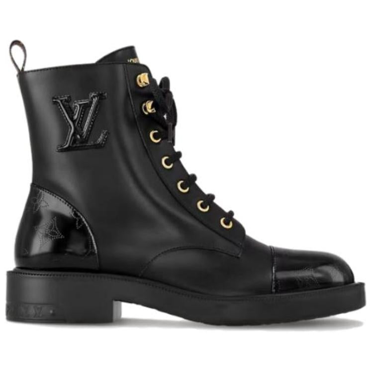 LOUIS VUITTON Citizen Short Martin Boot Women's Black