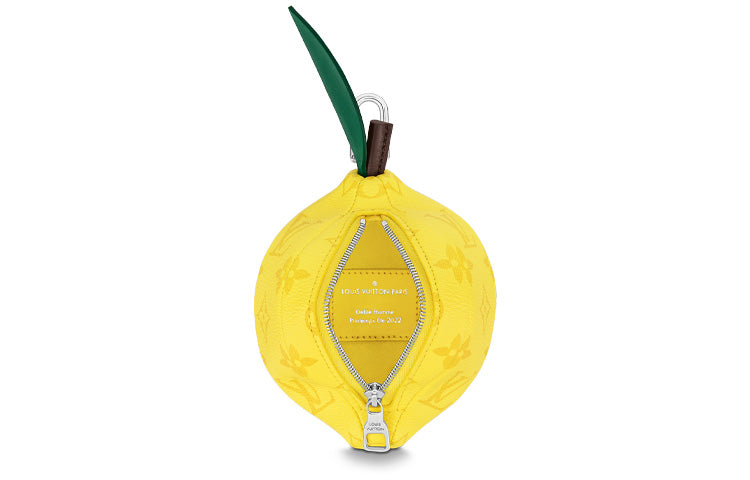 LOUIS VUITTON Lemon Pouch Yellow