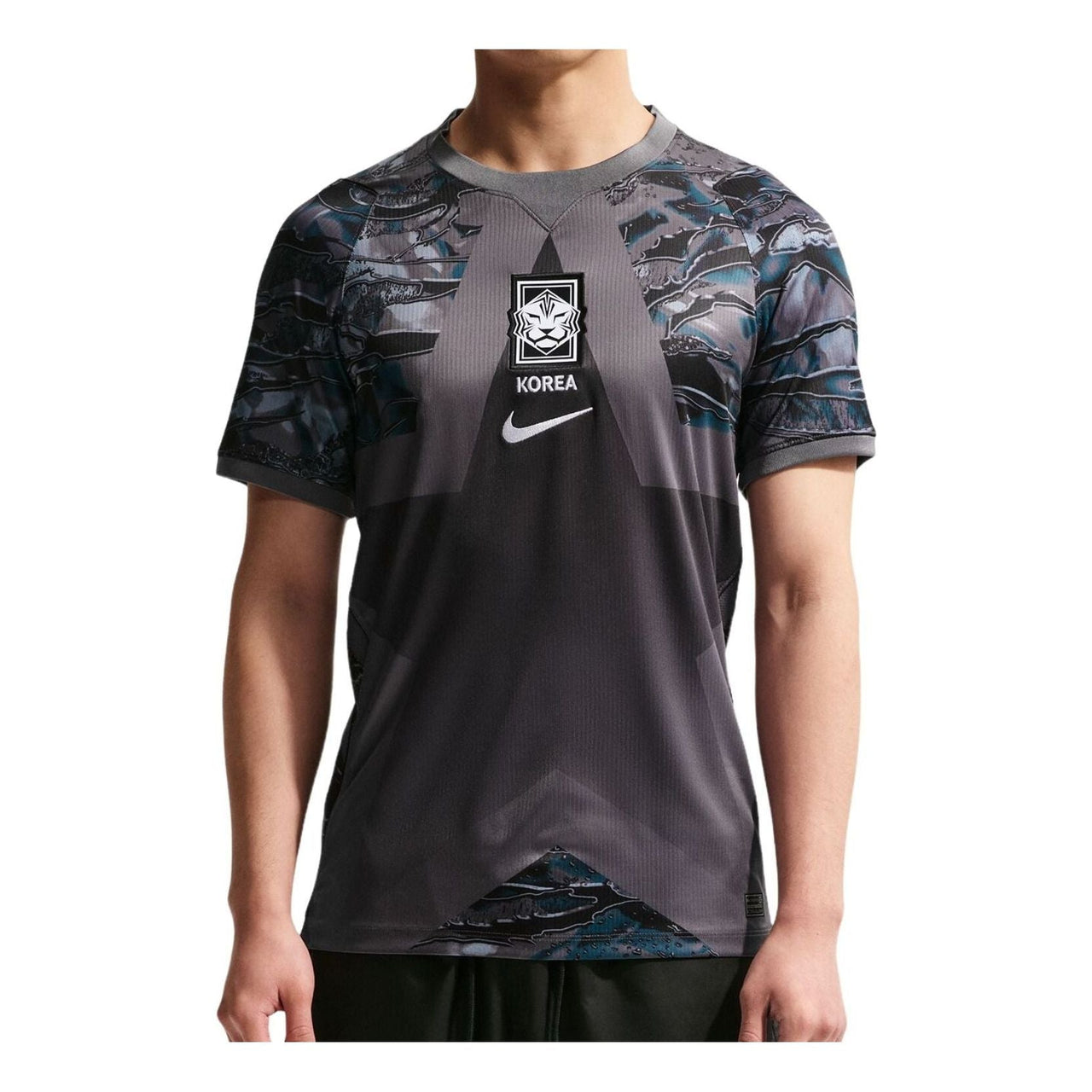 Nike South Korea 2026 Stadium Goalkeeper Dri-FIT Replica Jersey 'Black Medium Ash White' IR0920-010