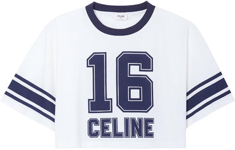 CELINE FW22 T-Shirt Women's Dark Blue