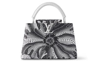LOUIS VUITTON X Yayoi Kusama Capucines Mm Black/White