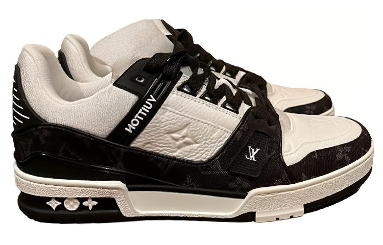 LOUIS VUITTON Paris Exclusive Lv Trainers 'White Black'