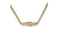 CHANEL Necklaces Women's Gold