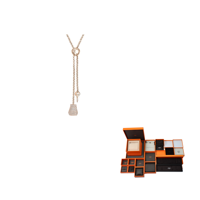 HERMES Kelly Necklaces Women's
