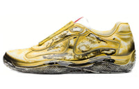 PRADA Cushioning Low-Top Sports Casual Shoes Unisex Cashmere Yellow