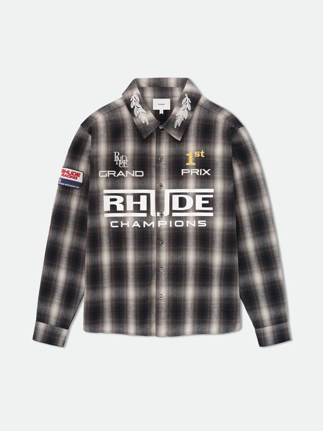 Rhude Men's Racing Flannel