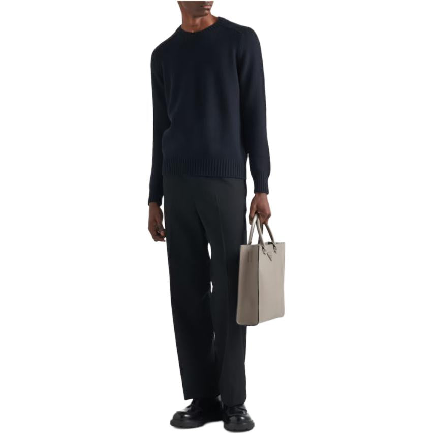 PRADA Cashmere Sweater Men's Marine Blue