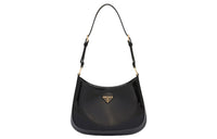 PRADA Cleo Leather Portable Crossbody Bag Shoulder Bag Women's Black