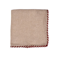 Brunello Cucinelli Contrast-Trim Wool Handkerchief
