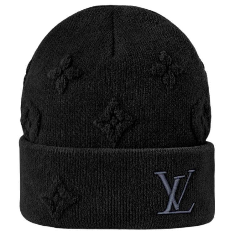 LOUIS VUITTON Lv Crush Monogram Beanie