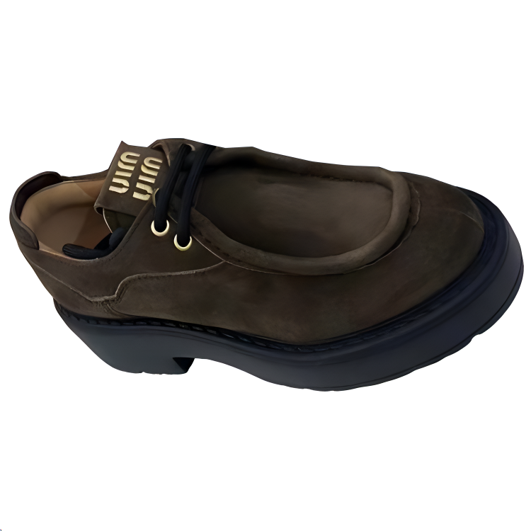 MIU MIU Casual Single Shoes Women's Brown