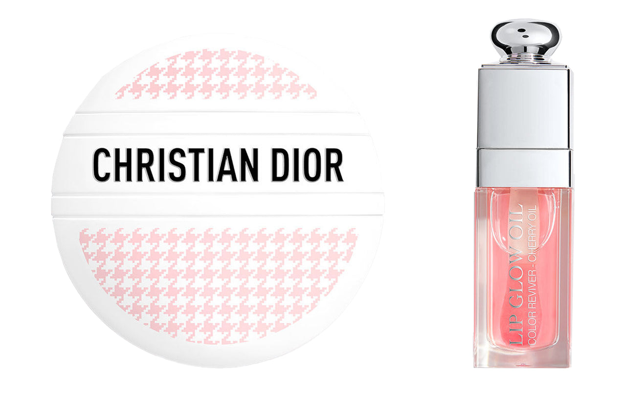DIOR Pink Houndstooth Makeup Sets Easy To Color 50ml+001 Pink
