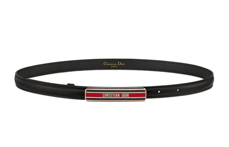 DIOR ID Rectangular Enamel Buckle Unisex