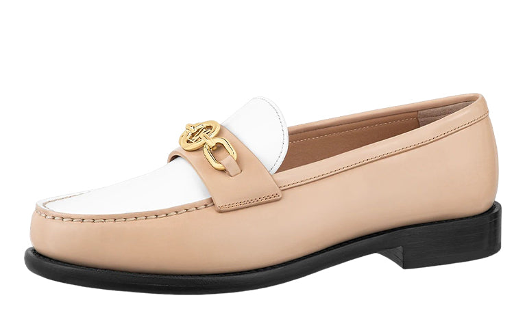LOUIS VUITTON Casual Single Shoes Women's Beige