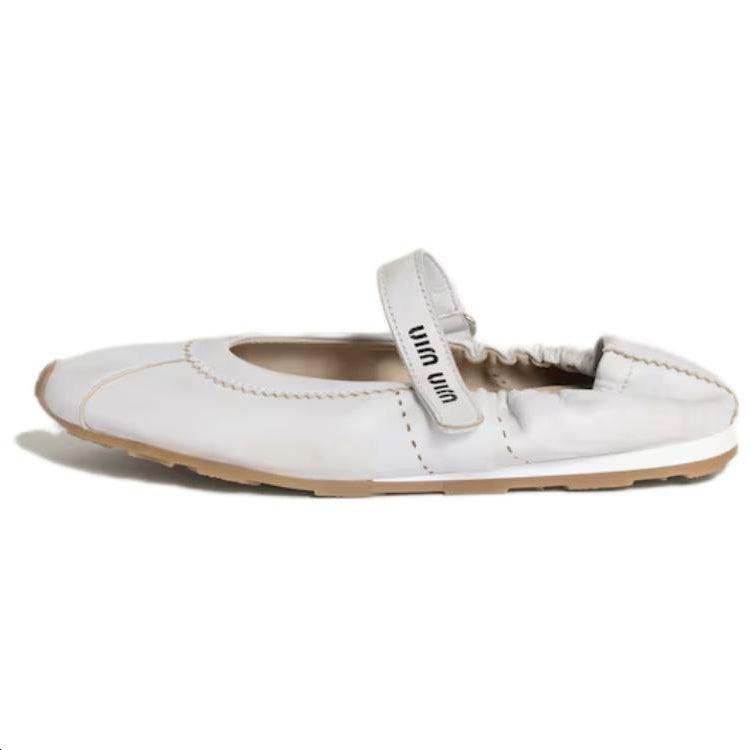 MIU MIU Casual Single Shoes Women's White