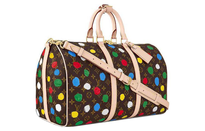 LOUIS VUITTON X Yayoi Kusama Keepall 45 Monogram Multicolor