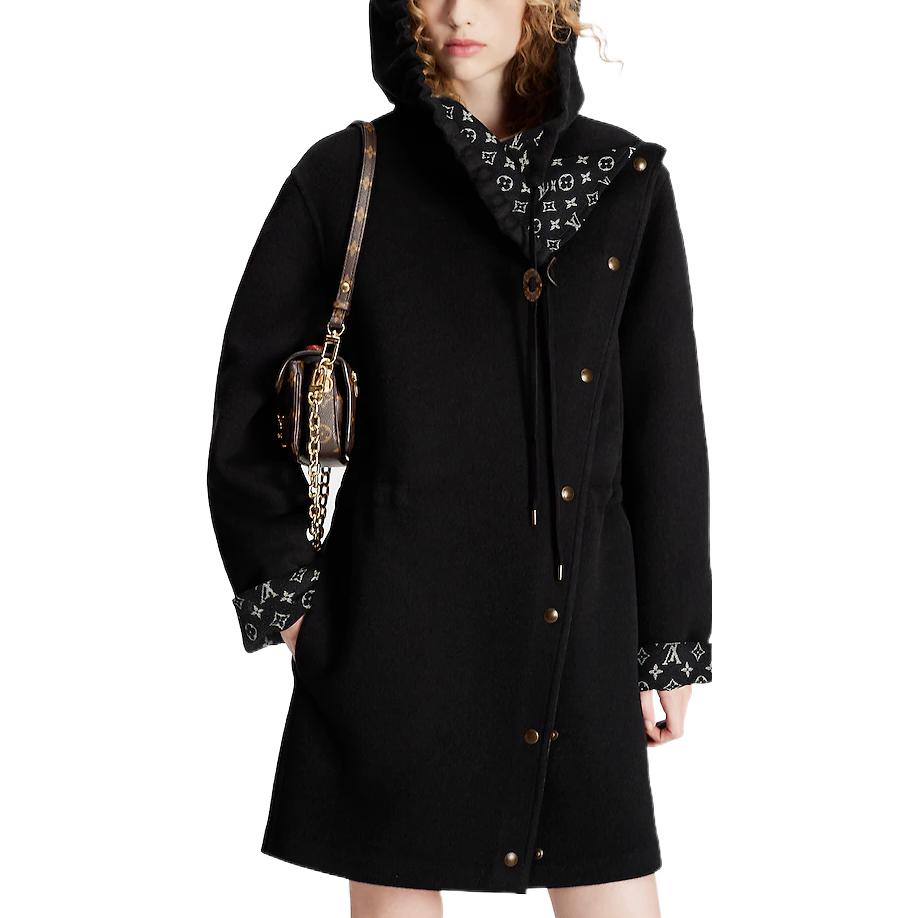 LOUIS VUITTON Coats Women's Black