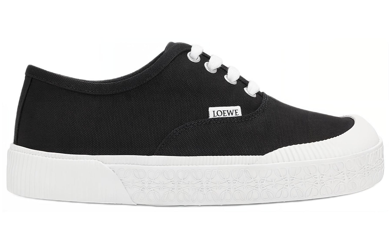 LOEWE Terra Vulca Canvas Shoes Women's Black
