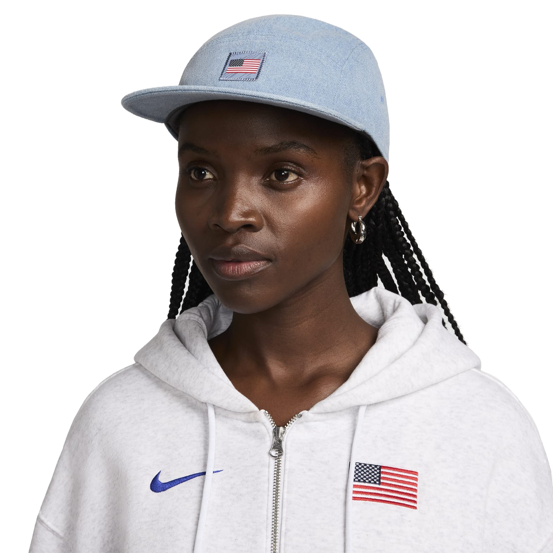 Nike Dri-FIT USA Fly Denim Cap 'Team USA' FZ6304-493