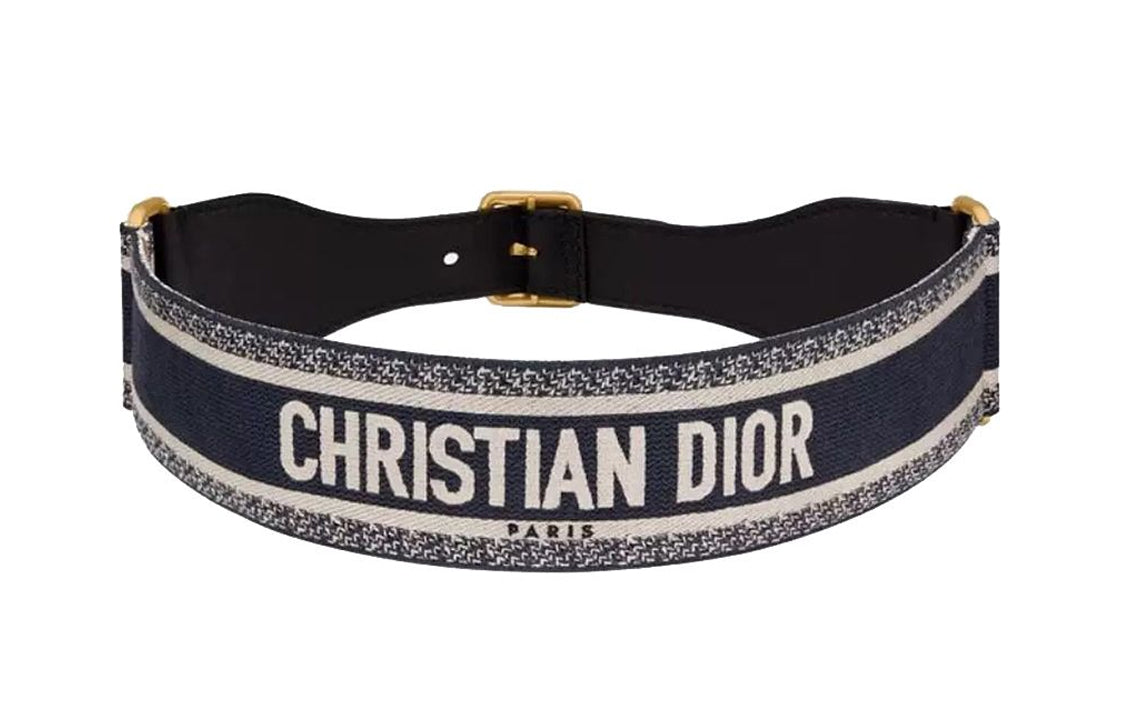DIOR Belts Unisex Dark Blue