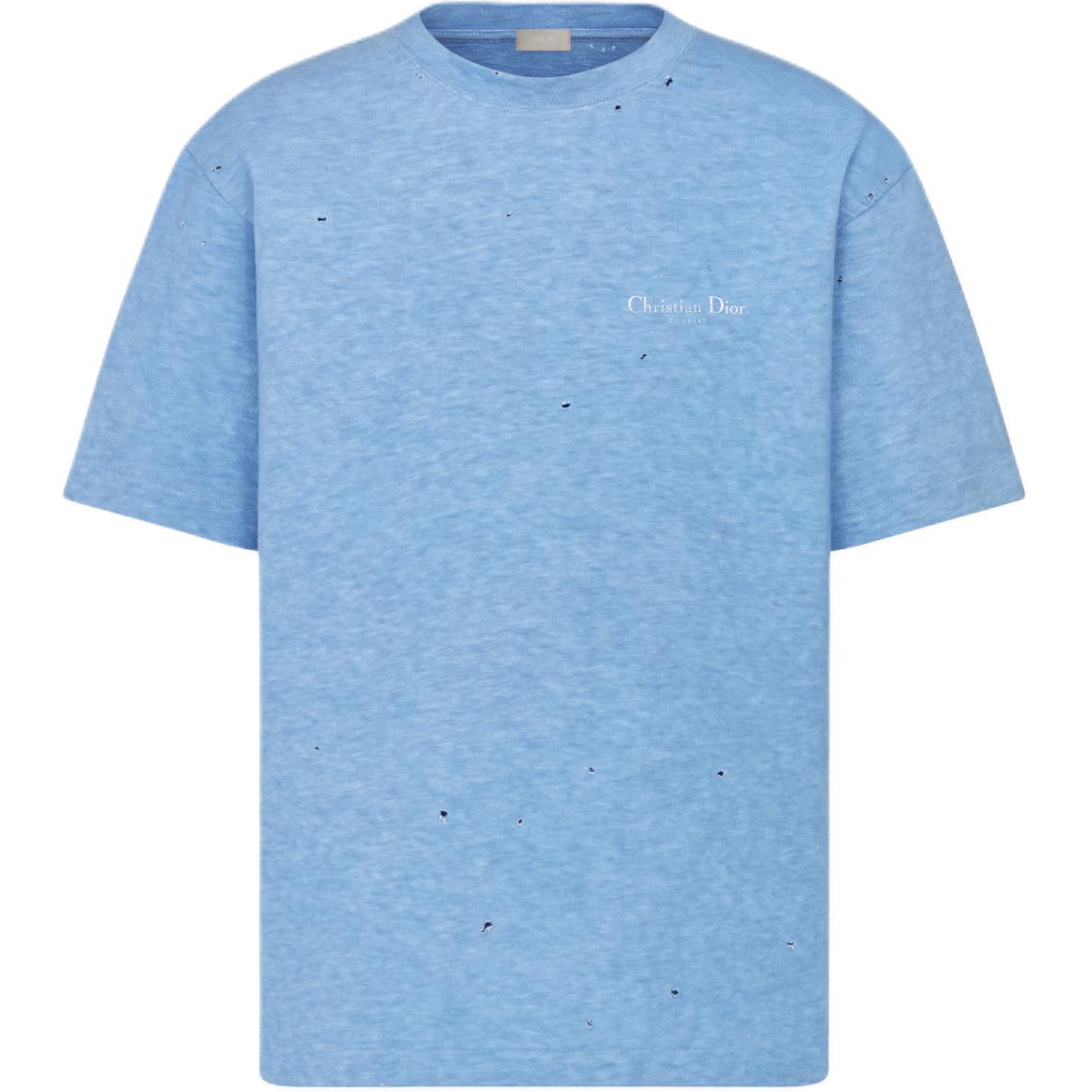 DIOR T-Shirts Men Blue